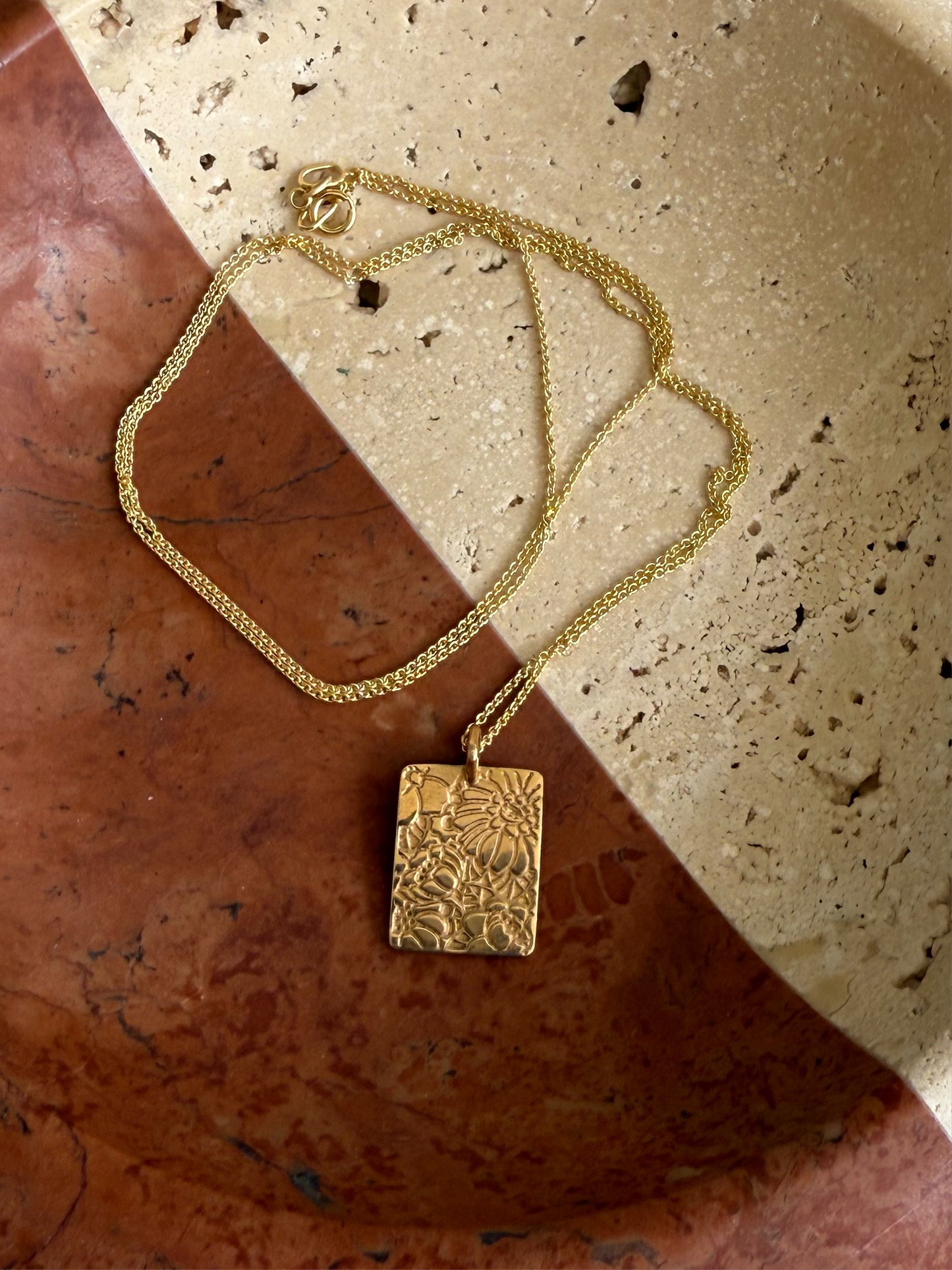 Flower child charm