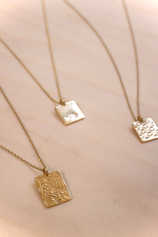 Flower child charm