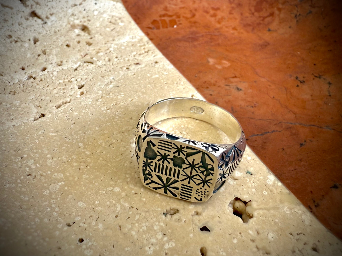 Cosmic mark ring