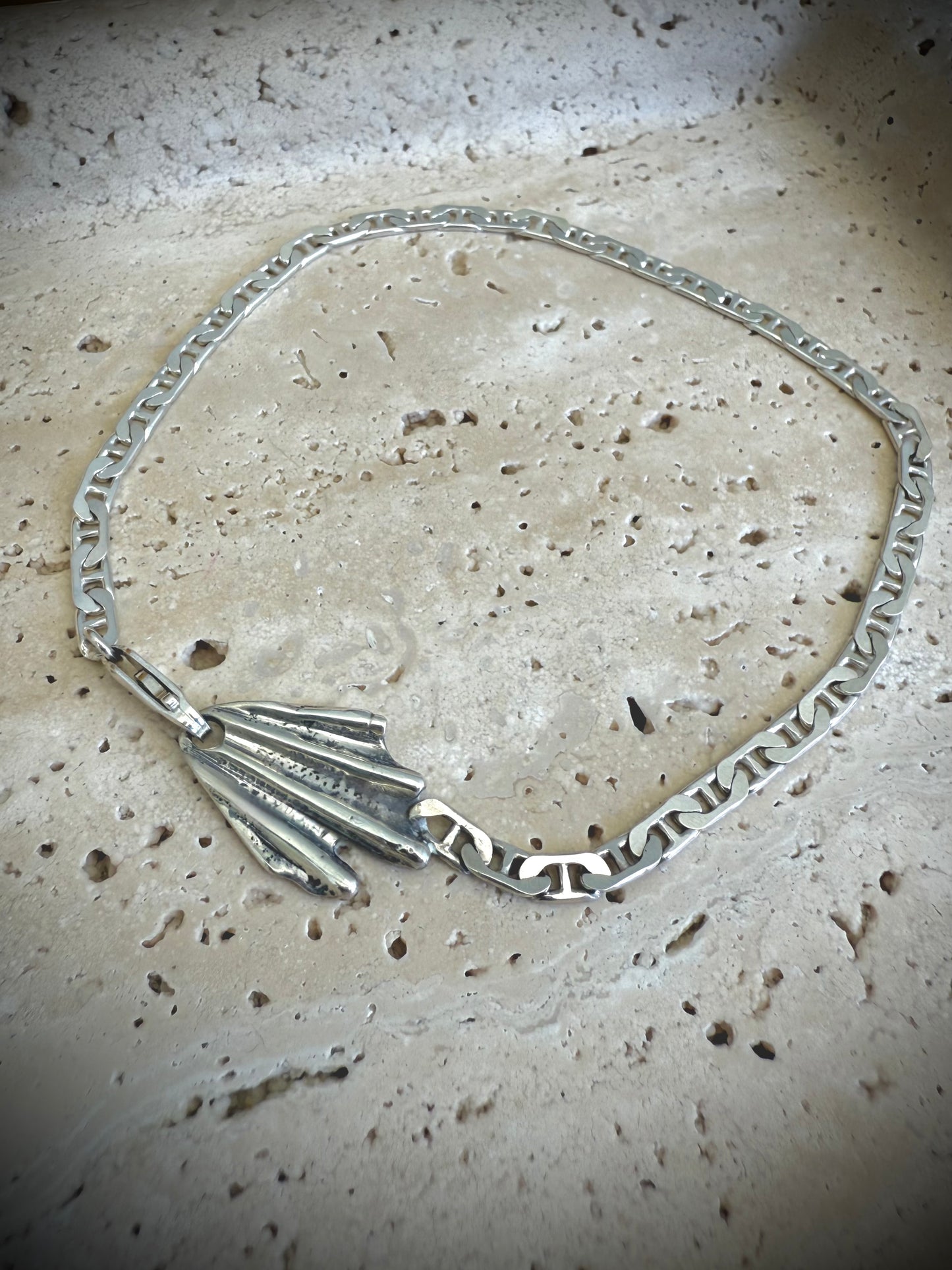 Hooked on the tide - anklet