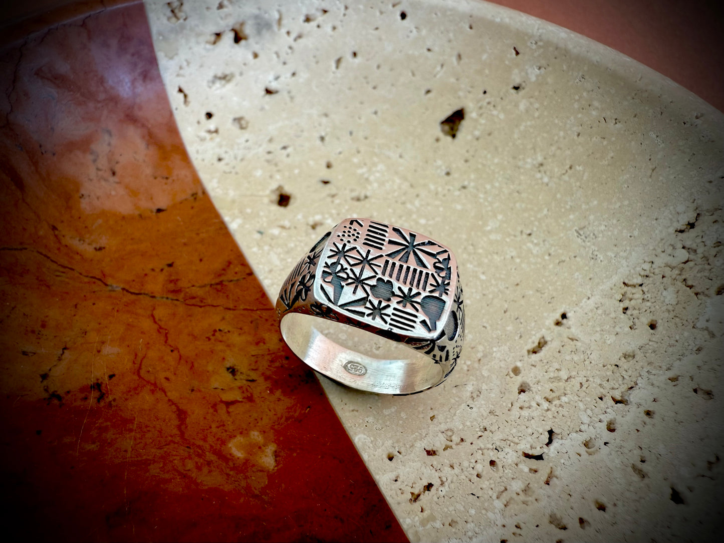 Cosmic mark ring