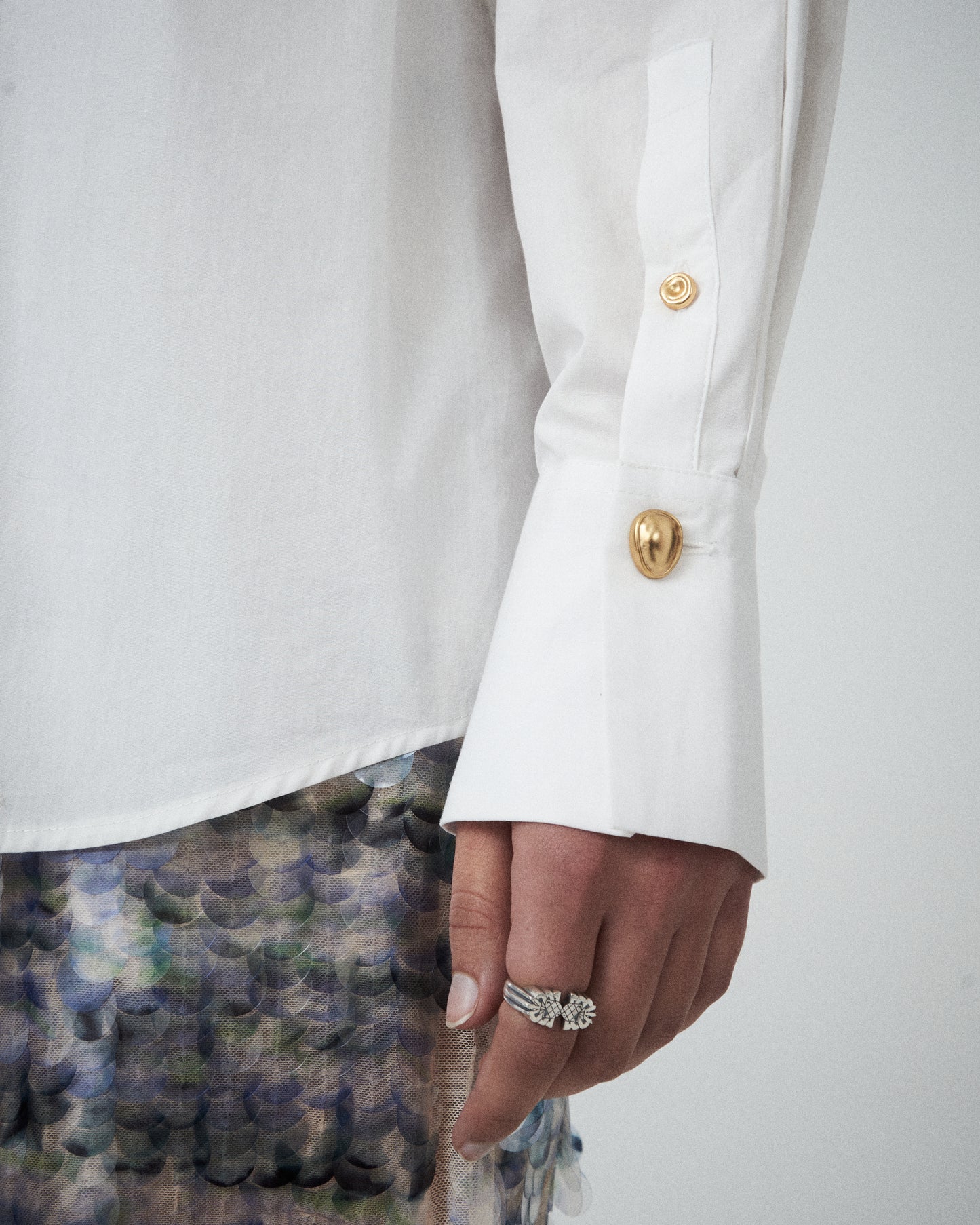 Fish kiss Ring - solid sterling silver