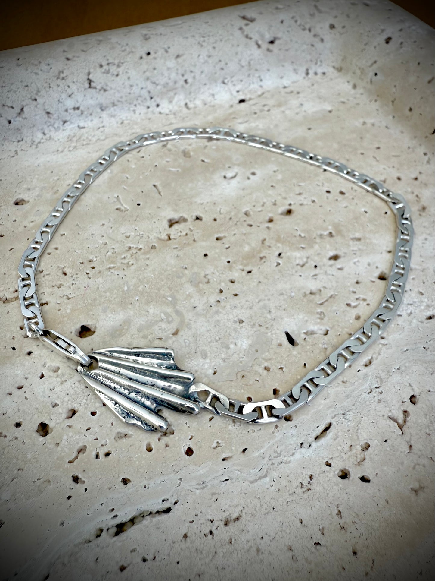 Hooked on the tide - anklet